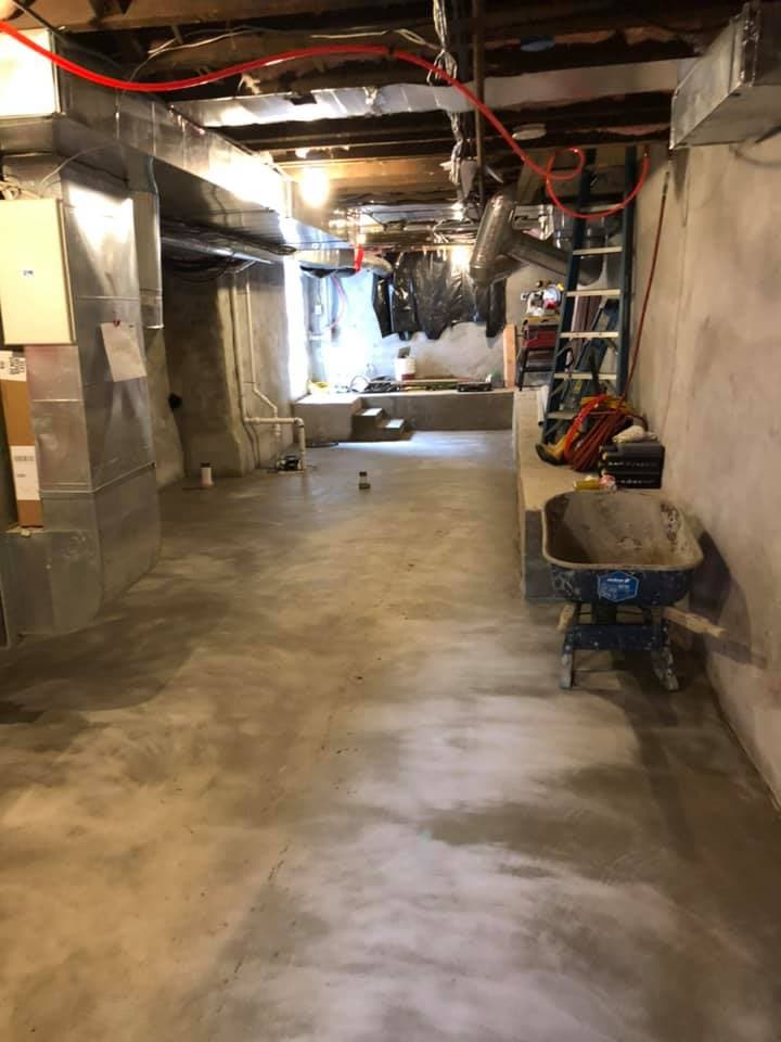 Basement footing and foundation work in Bucks County PA — Natalini Masonry