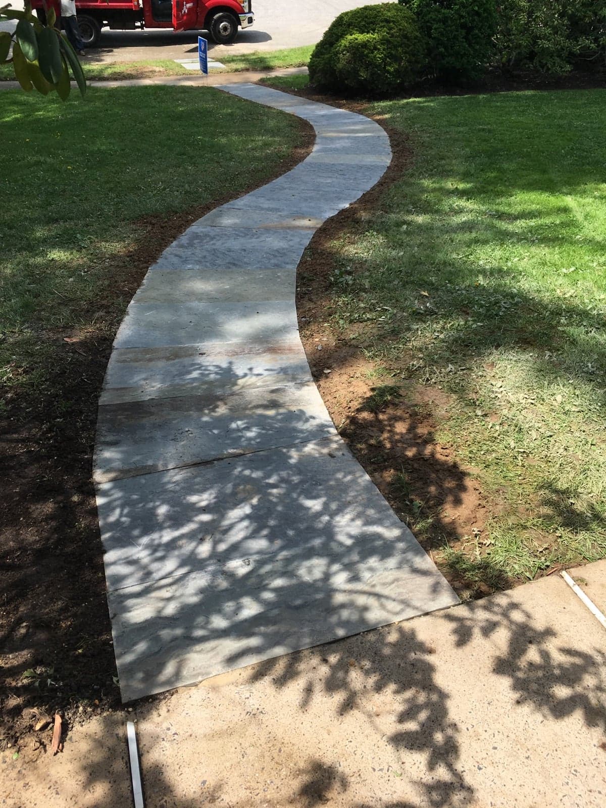 Stone Steps by Natalini Masonry in Bucks County PA — Project 13