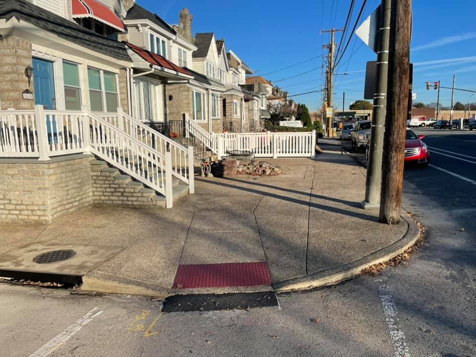 Concrete installation service by Natalini Masonry in Bucks County PA