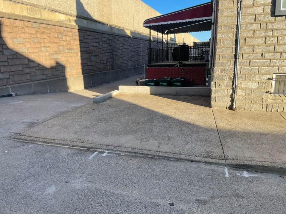 Concrete steps by Natalini Masonry in Bucks County PA