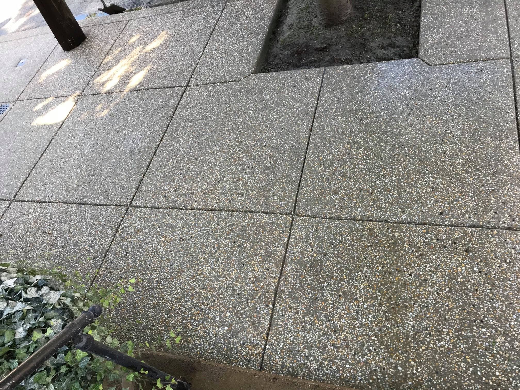 Concrete finishing by Natalini Masonry in Bucks County PA