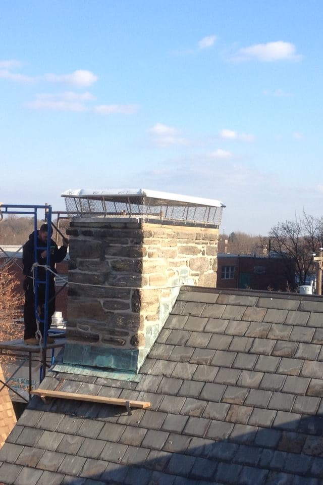 Chimney Services by Natalini Masonry in Bucks County PA — Project 5